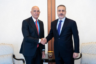 Bakan Fidan, ABD’nin Suriye Temsilcisi Barrack’ı kabul etti