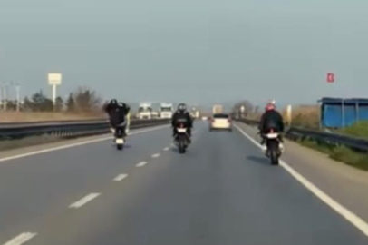 Bursa'da tehlikeli yolculuk kamerada