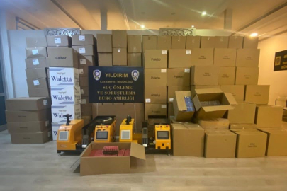 Bursa'da 460 kilo tütün ele geçirildi