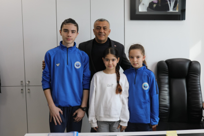 Gemlikli genç sporcular Avrupa yolcusu