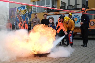 Yıldırım'da nefes kesen tatbikat