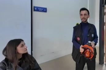 Yıldırım'da nefes kesen tatbikat