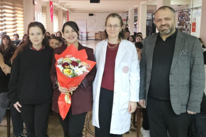 Karacabey'de öğrencilere sağlıklı beslenme eğitimi