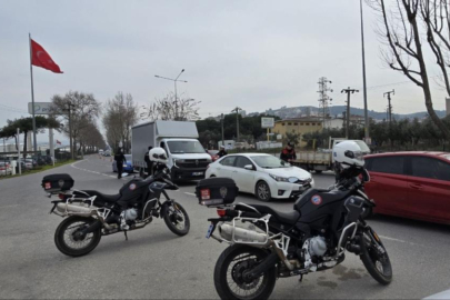 Mudanya'da polis ekipleri göz açtırmıyor