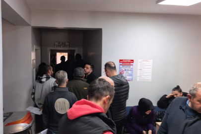 Bursa'da APP plaka denetimi sonrası kuyruk oluştu