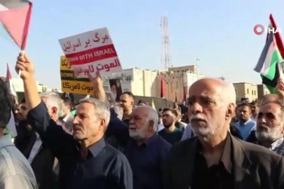 Londra’da yüzlerce kişiden İran protestosu