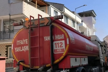 Bursa'da iftar hazırlığı sırasında korkutan yangın