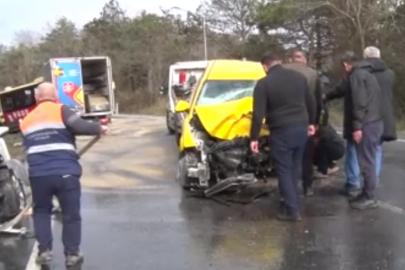 Hatalı sollama faciaya sebep oldu: 1 ölü, 4 yaralı