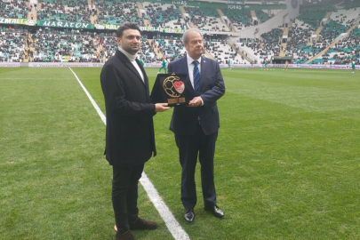 Bursaspor'a fair play ödülü takdim edildi