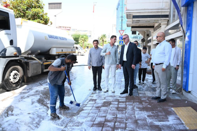 Karacabey'de yoğun temizlik mesaisi