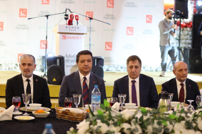 Sp Lideri Arıkan Bursa’da iftar programında konuştu