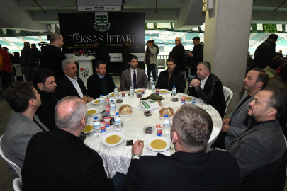 Başkan Aydın Teksaslı Bursasporlular Derneği’nin iftarına katıldı