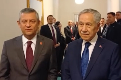 CHP Lideri Özel, Bülent Arınç ile görüştü