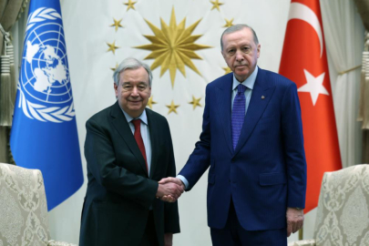 Cumhurbaşkanı Erdoğan, Guterres'i kabul etti