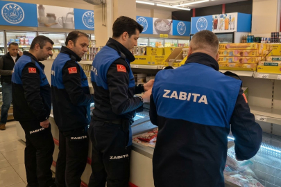 Gemlik'te market denetimleri devam ediyor