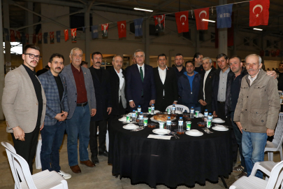 Kardeşlik sofrası Yenişehir'de kuruldu