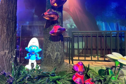 'Şirinler Köyü' İstanbul'da