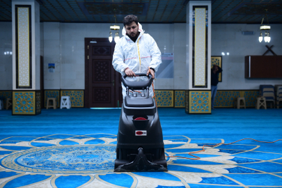 Kestel’de camiler Ramazan Bayramı’na hazırlanıyor