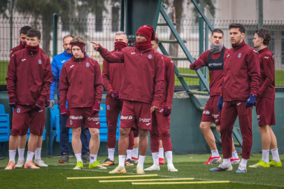 Trabzonspor, Eyüpspor maçı hazırlıklarına başladı