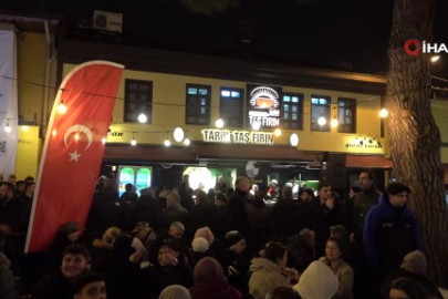 Başkan Bozbey sahurda vatandaşlarla buluştu