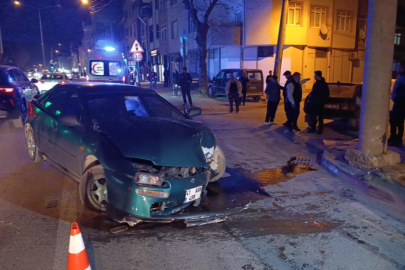 Bursa'da korkutan kaza: 3 yaralı