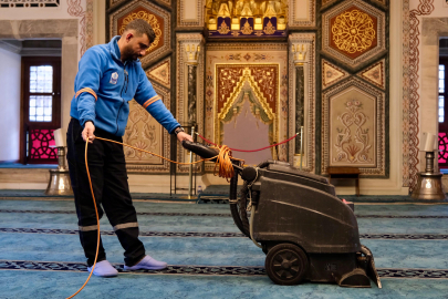 Yıldırım’da camiler bayrama hazır