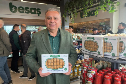 BESAŞ'tan uygun fiyata bayramlık cevizli baklava