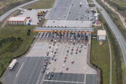 Bursa'da bayram trafiğine helikopterli denetim