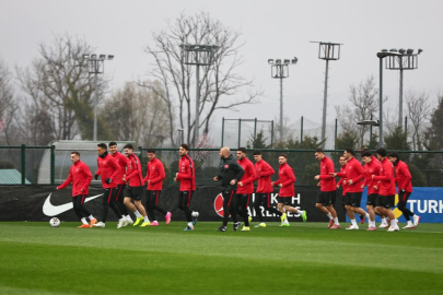 A Milli Futbol Takımı, Romanya maçı hazırlıklarını sürdürdü