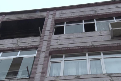 Eşini öldürüp evi ateşe verdi