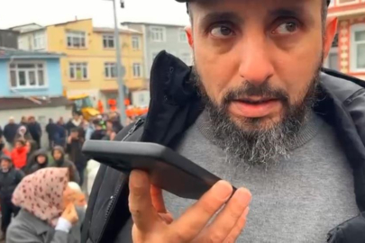 Fatih'te enkaz altındaki yakınıyla telefonda görüştü