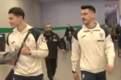 Romanya Milli Takımı, İstanbul'a geldi