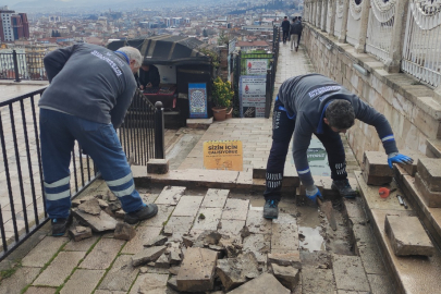 Tarihi Tophane Meydanı yenilendi