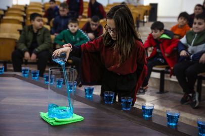 Bursa'da çocuklara su tasarrufu eğitimi