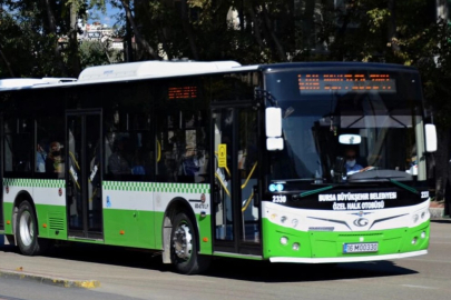 Bursa'da otobüsçüler konvoyla eylem yaptı