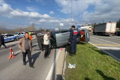 D-100’de feci kaza: 6’sı çocuk 9 yaralı