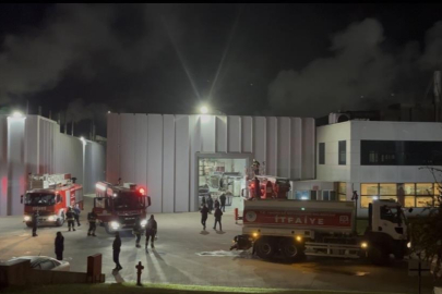 Fabrikadaki yangın kontrol altına alındı