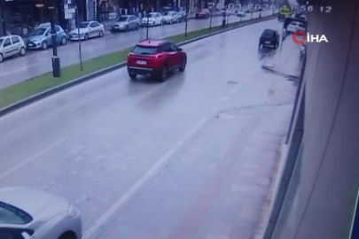 Bursa'da bir anlık dalgınlık kazayı getirdi