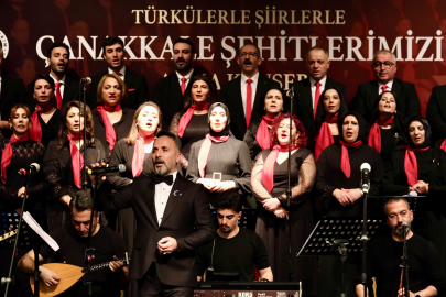 Çanakkale ruhu Yıldırım'da türkülerle yaşatıldı