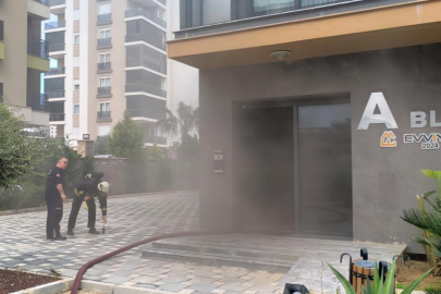 Lüks dairedeki yangın ev sahibini ağlattı