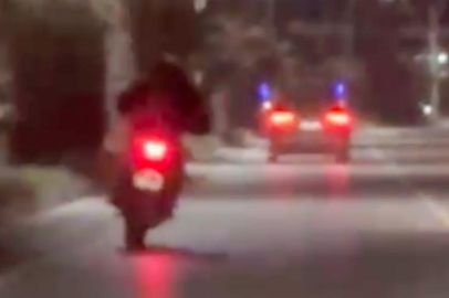 Terör estiren motosiklet sürücüsüne 770 bin TL ceza