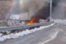 Bursa'da bağ evinde korkutan yangın