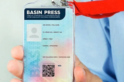 Bakanlıktan 'basın kartı' açıklaması