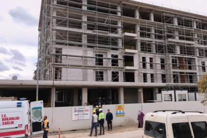 Bursa'da inşaatın 2. katından düşen işçi yaralandı