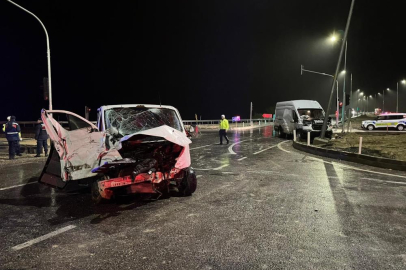 Zincirleme kazada 4 kişi yaralandı