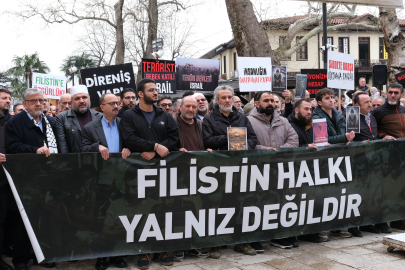 Bursa Gönüllü Kuruluşlar Platformu'ndan Filistin çağrısı