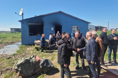 Silivri'de korkutan yangın: 6 kişi son anda kurtuldu