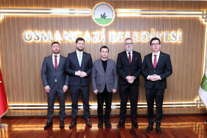 Kardeş şehirlerden Başkan Aydın’a ziyaret