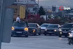 Bursa'da düğün konvoyuna ceza yağdı