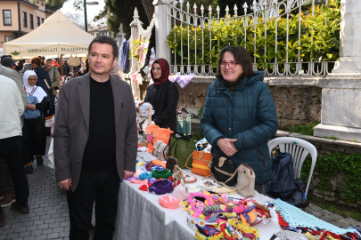 Osmangazi’de kadınların el emeği büyük beğeni topladı